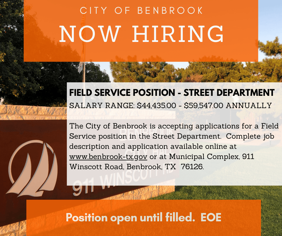 Field Service Position - Street Department
