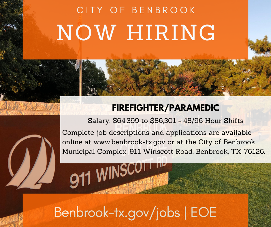 FirefighterParamedic Position