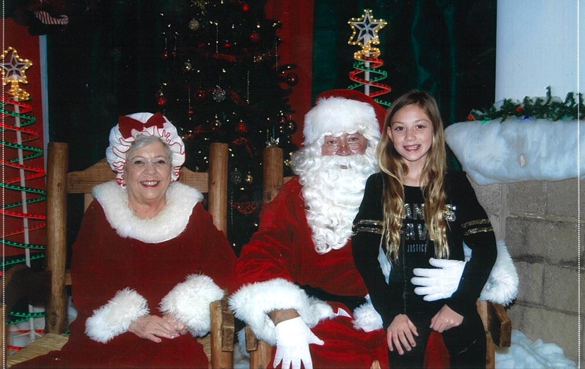 Fire Dept. Pic With Santa