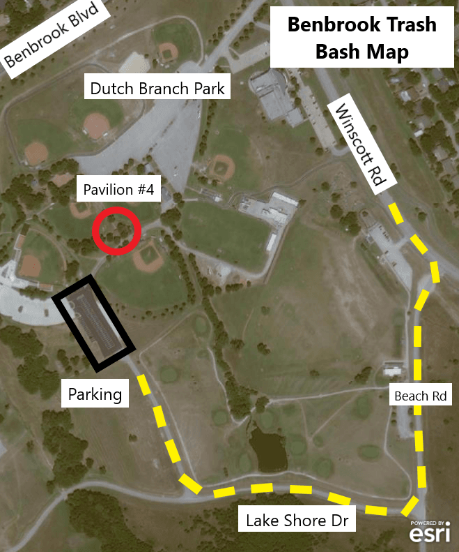 Trash bash map