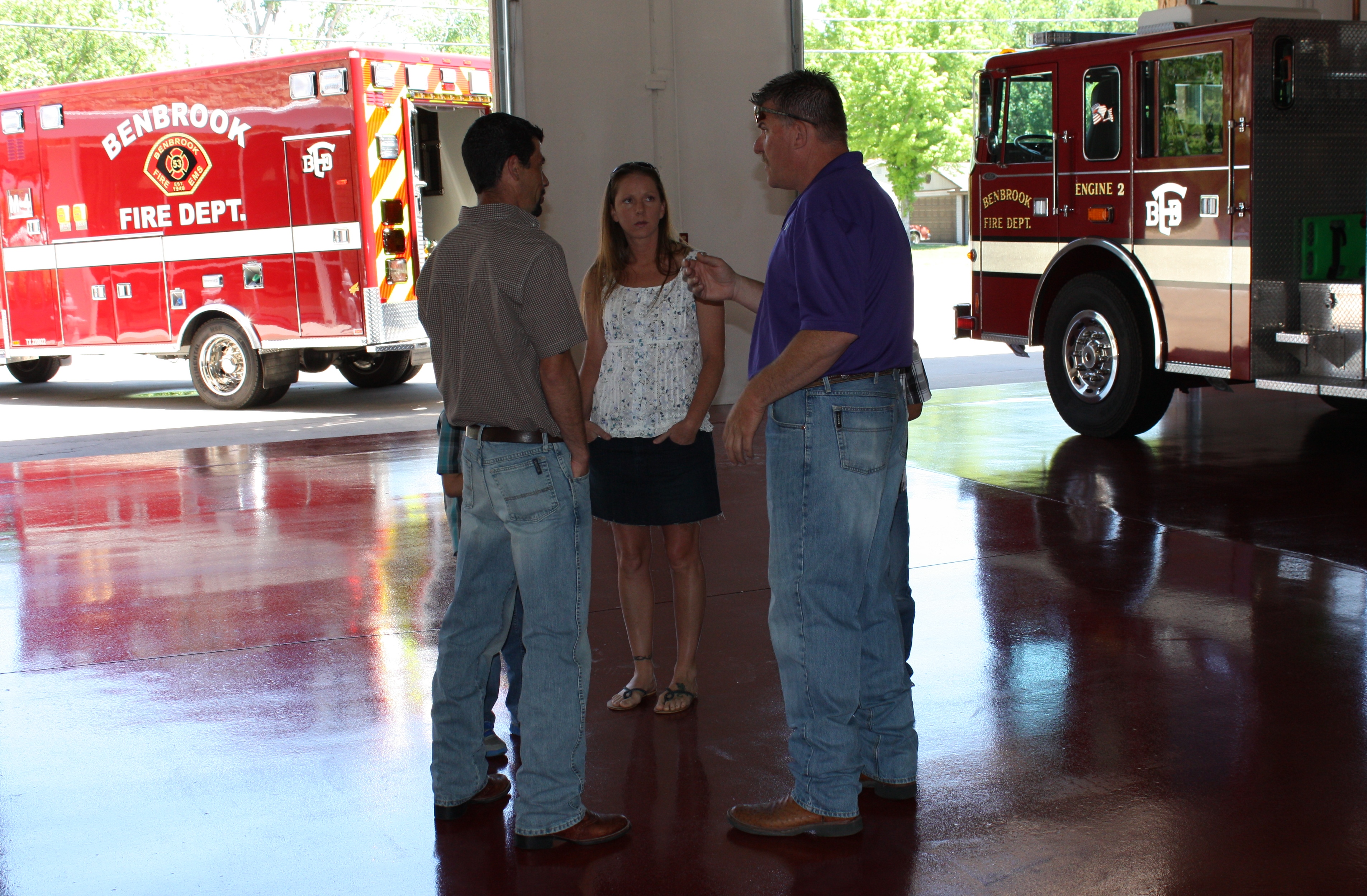 Fire Department Ribbon Cutting May 2013
