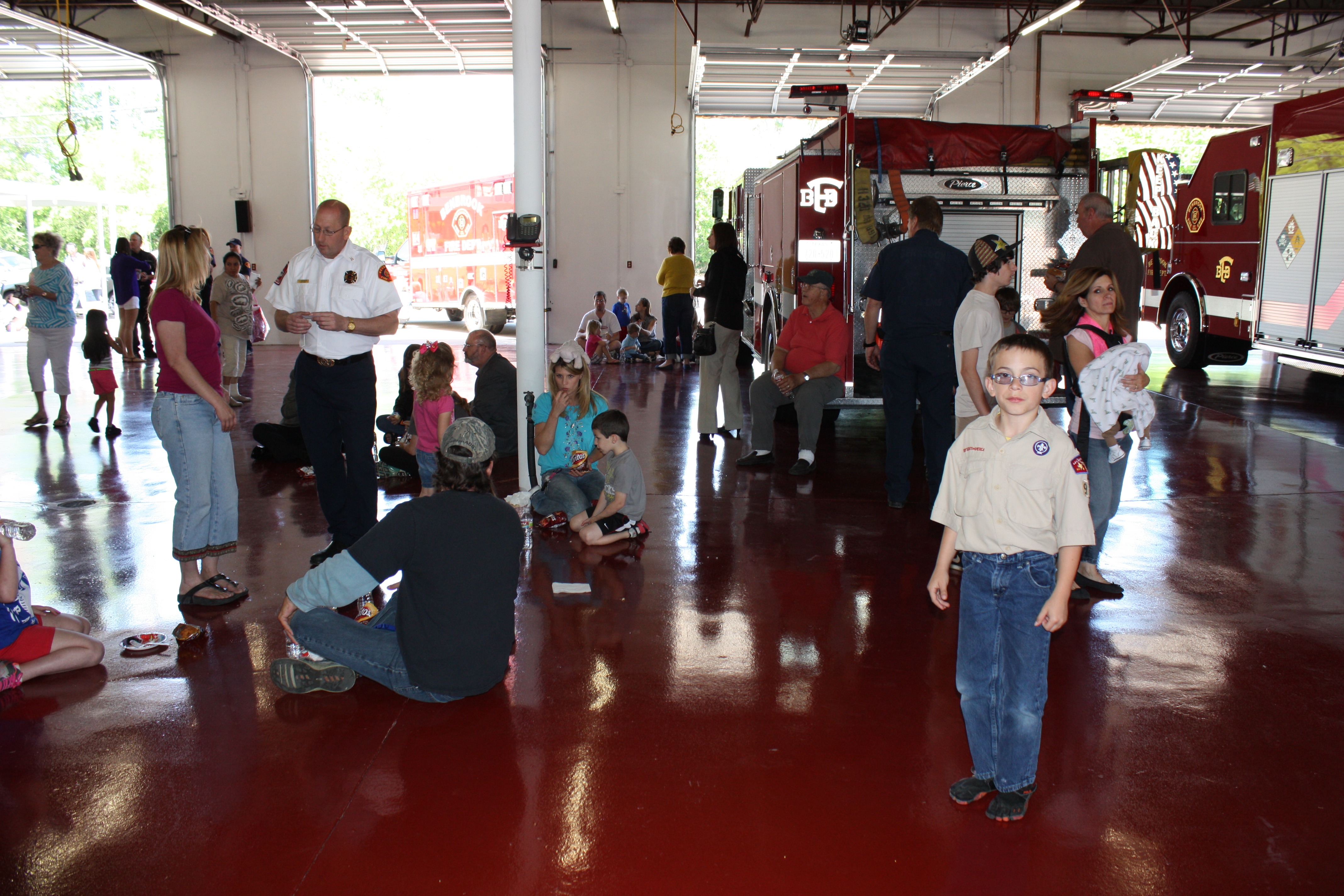 Fire Department Ribbon Cutting May 2013