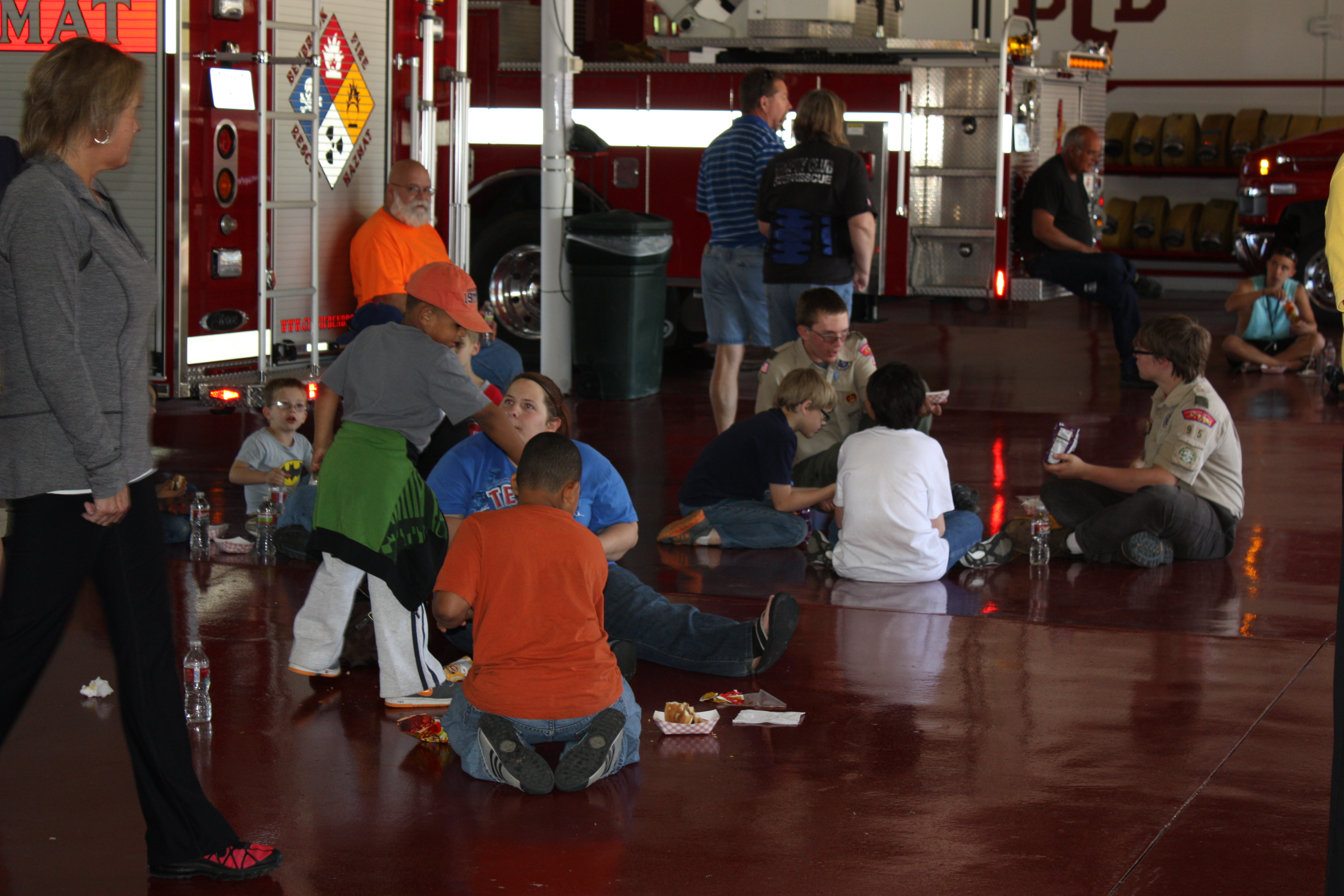 Fire Department Ribbon Cutting May 2013