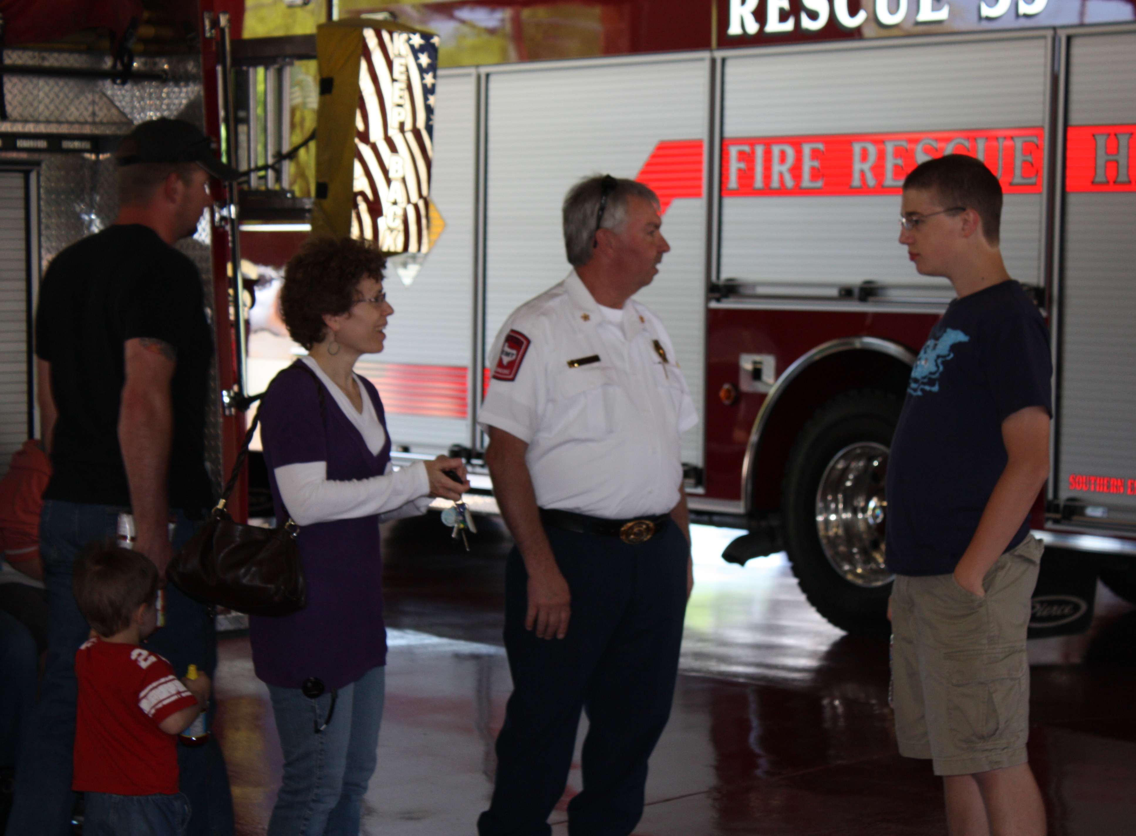 Fire Department Ribbon Cutting May 2013
