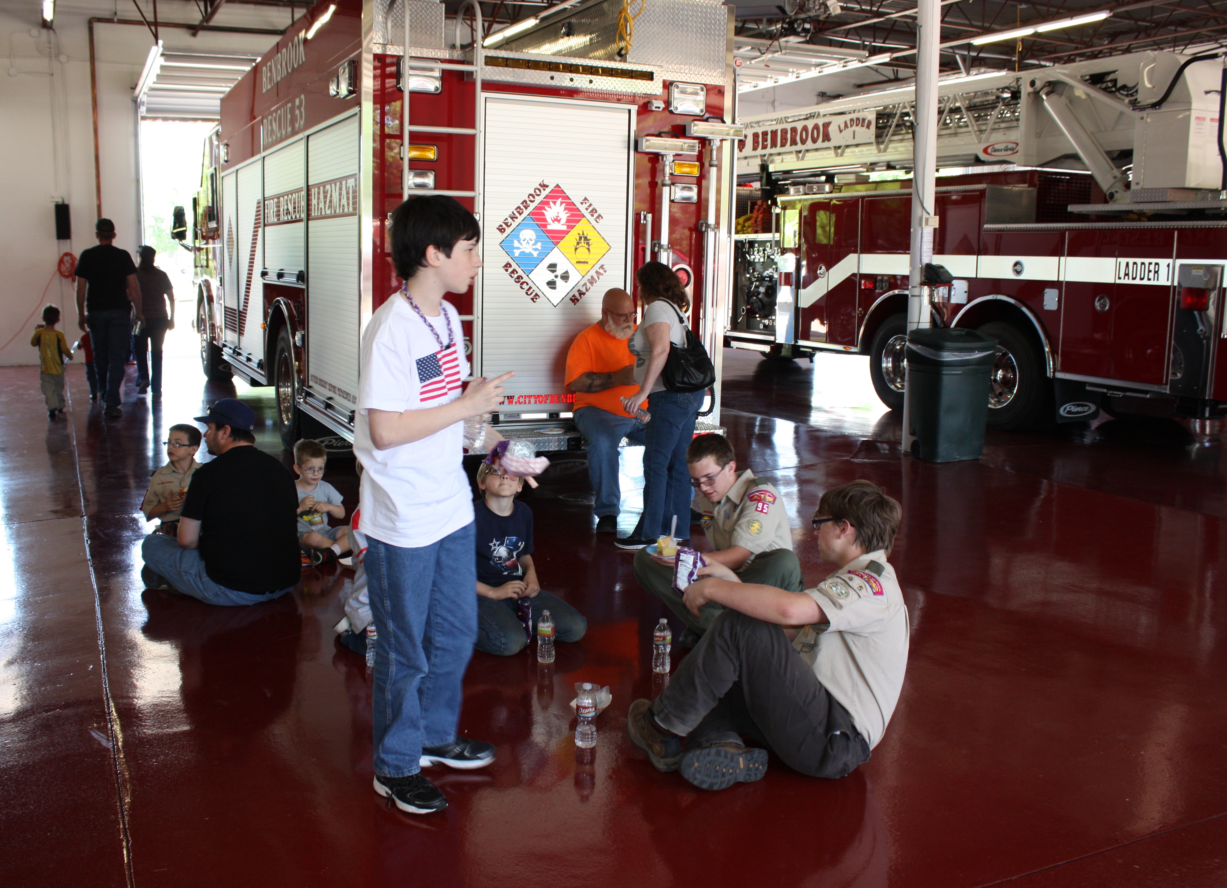 Fire Department Ribbon Cutting May 2013